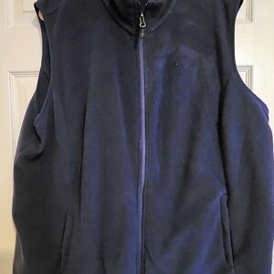 Amazon Essentials Navy Fleece Vest